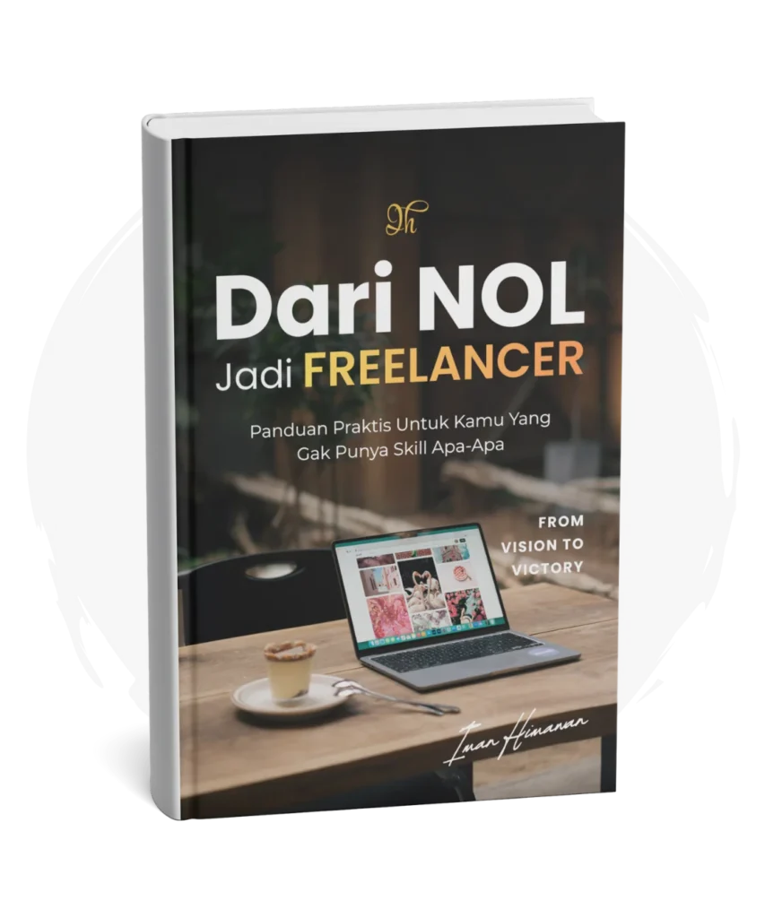Mockup Ebook Dari NOL Jadi FREELANCER